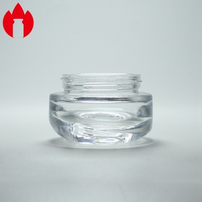 Cosmetic Cream Clear Glass Vial 5ml Frosting Treatment