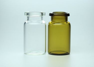 6ml Clear Or Amber Pharmaceutical Borosilicate Glass Tube Vials