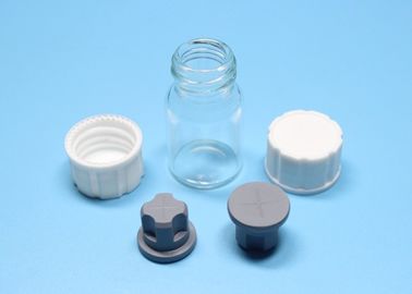18mm White PP Plastic Screw Caps Used For Threaded Glass Bottle