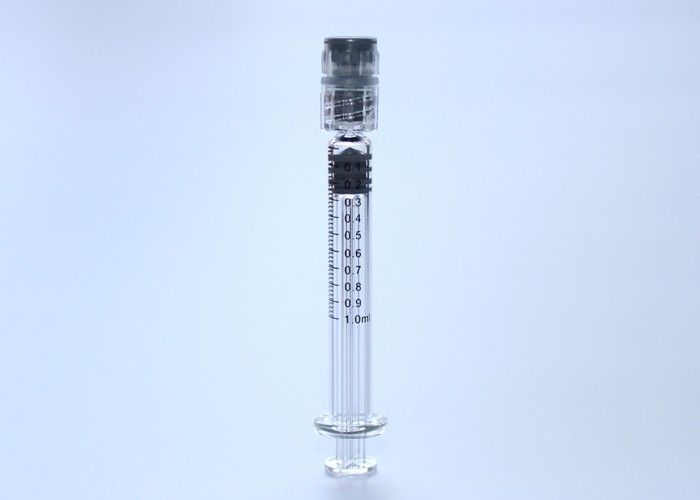 1ml Sterile Glass Syringes , Thin And Long Pre Filled Syringe For Medical