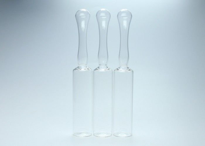 10ml Transparent Empty Glass Ampoules ISO Type D Standard Color Dot And