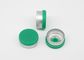13mm Plane Green Medical Injection Vial Cap Flip Off Easy Opened caps