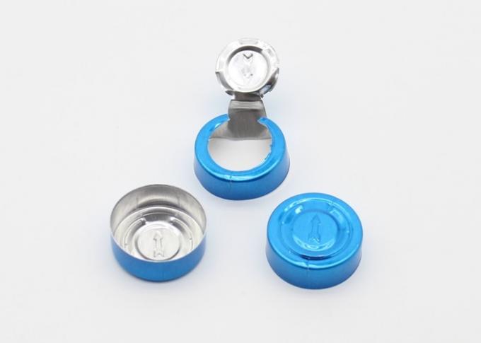 200pcs 13mm Aluminum Plastic Cap Color Options Pharmaceutical Caps For Crimp Glass Vial Aluminum Plastic Cap Full Tear Easy Tear