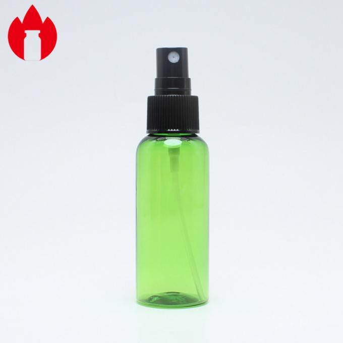 Green Clear PET 50ml Recycled Plastic Spray Bottles