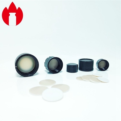13mm 18mm Black PP Threaded Screw Plastic Caps