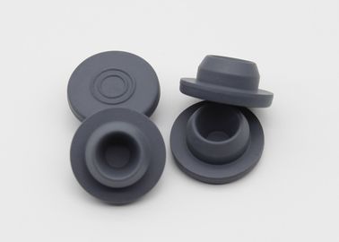 Medicinal Brominated Butyl Rubber Stopper Plug 20-A Durable For Glass Vials