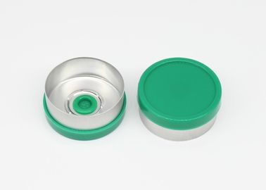 Pharmaceutical Aluminum Plastic Vial Caps 20mm Size For Injection Vial