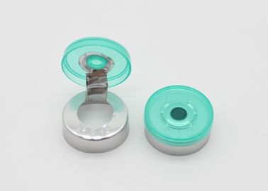 Pharm Standard Medication Vial Flip Caps Transparent Green Color With High Safety