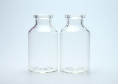 ISO Standard 20ml Transparent Injection Medicinal Glass Tube Vial