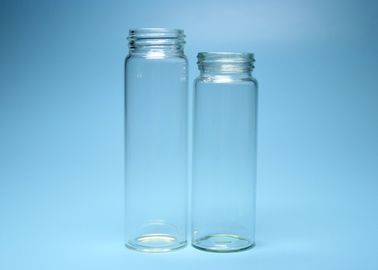 Clear or Brown Screw Neck Glass Vial