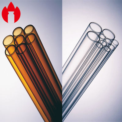 Clear Or Amber Medical COE 7.0 Borosilicate Glass Tubing