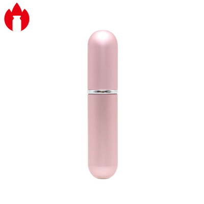 Pink Screw Neck 5ml Perfume Glass Vial Borosilicate
