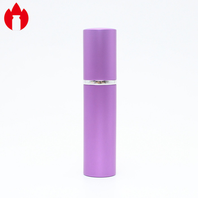 10ml Purple Cosmetic Pump Glass Vial With Screw Neck