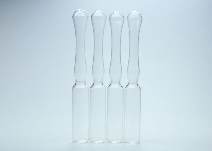 Transparent Type D Empty Glass Ampoules For Liquid Medicine CE Certification