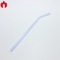 8*200mm Blue Color Borosilicate Glass Straw For Drinking
