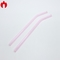Pink Color Borosilicate Glass Drinking Straws For Tea Coffee