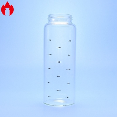 Double Layer Insulation High Borosilicate Glass Water Bottle