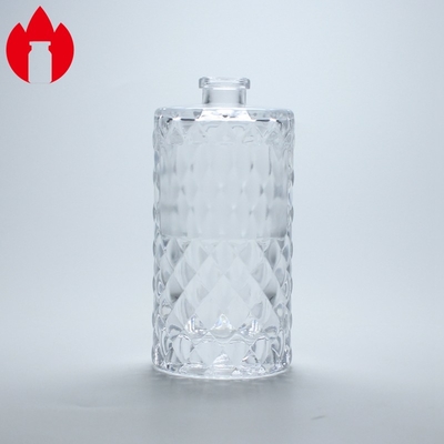 45ml Clear Perfume Glass Vial Hot Stamping Frosting