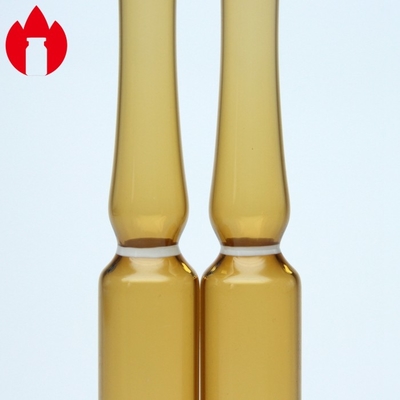 Glass Ampoule 1ml-20ml Empty Clear Or Amber Pharma Injection Glass Ampoule
