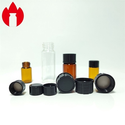 13mm 18mm Black PP Threaded Screw Plastic Caps