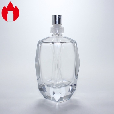 Customized Cosmetic Perfume Glass Bottle Vial with Pump Sprayer