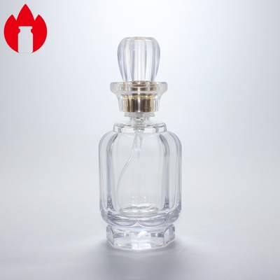 Customized Cosmetic Perfume Glass Bottle Vial with Pump Sprayer