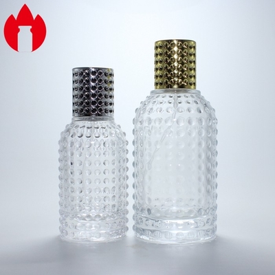Customized Cosmetic Perfume Glass Bottle Vial with Pump Sprayer