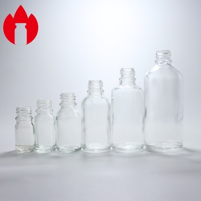 Custom 5ml-100ml Cosmetic Essential Oil Glass Bottle Vial with Dropper Caps