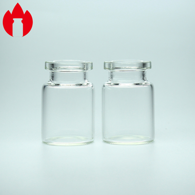 Pharmaceutical 5ml Clear or Amber Mini Lyophilization Glass Vials With Cap