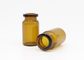 6ml Brown Medicinal and Cosmetic Borosilicate Glass Bottle Vial