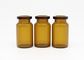 6ml Brown Medicinal and Cosmetic Borosilicate Glass Bottle Vial