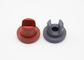 Durable Medical Rubber Stopper , 20mm Rubber Stopper With Various Color