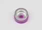 13mm Purple Smooth Flange Injection Pharmaceutical Glass Vial caps