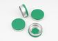 Plane Green 32mm Pharmaceutical Infusion Bottles Used Flip Off Cap