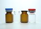 Pharmaceutical 5ml Clear or Amber Mini Lyophilization Glass Vials With Cap