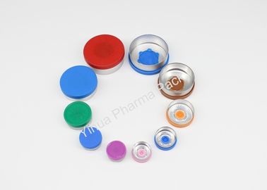 Vial Caps 13mm 20mm 32mm Pharmaceutical Aluminum Plastic Flip Off Vial Cap
