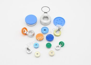 Vial Caps 13mm 20mm 32mm Pharmaceutical Aluminum Plastic Flip Off Vial Cap