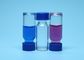 1.5ml Transparent Chromatographic Screw Top Glass Bottle With Plastic Caps