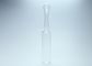 10ml Transparent Empty Glass Ampoules ISO Type D Standard Color Dot And Ring Style