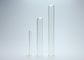 Borosilicate Glass Test Tubes Customized Size Clear Color ISO Certificated