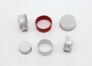 Round Shaped Aluminium Screw Caps 18mm 24mm 28mm With Multiple Color