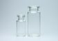 Clear / Transparent Medicine Empty Crimp Neck Tubular Glass Vial Container
