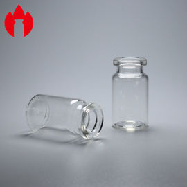Customized 5ml Transparent Medicinal Borosilicate Glass Tube Vials