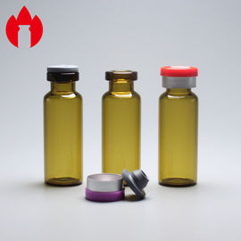 4ml Brown Crimp Neck Pharmacy Low Borosilicate Glass Vial Packing