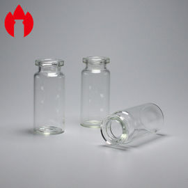 Chinese Standard 10ml Clear Single Dose Glass Vials Empty Crimp Neck Bottle
