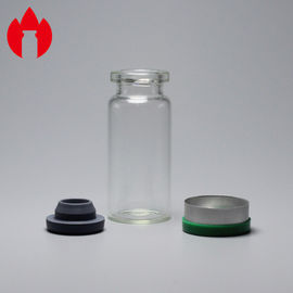 Chinese Standard 10ml Clear Single Dose Glass Vials Empty Crimp Neck Bottle