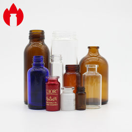 Crimp Neck Medicine Glass Bottle Vial