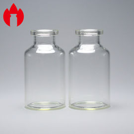 20ml Clear Or Coffee Medicinal and Cosmetic Glass Tube Bottle Vials