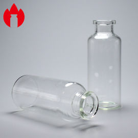 Medicinal Lucid 30ml Crimp Top Multi Use Borosilicate Tubular Glass Vial