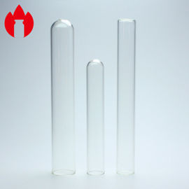 Tiny Round / Flat Bottom Glass Test Tubes For Laboratory Equipment